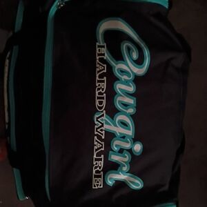 Black and Teal Women's Backpack